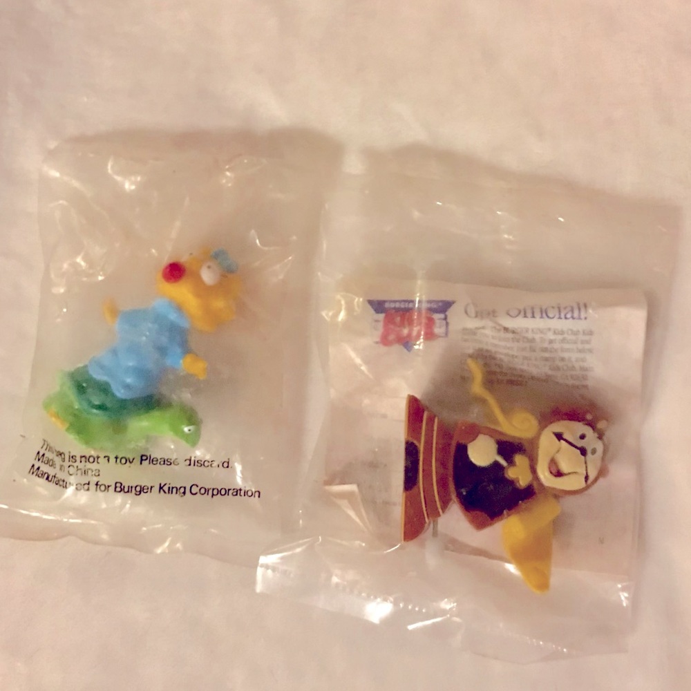 Vintage 1990s Burger King Kids Meal Toys ā Retro Collectible Lot | 90s Nostalgia